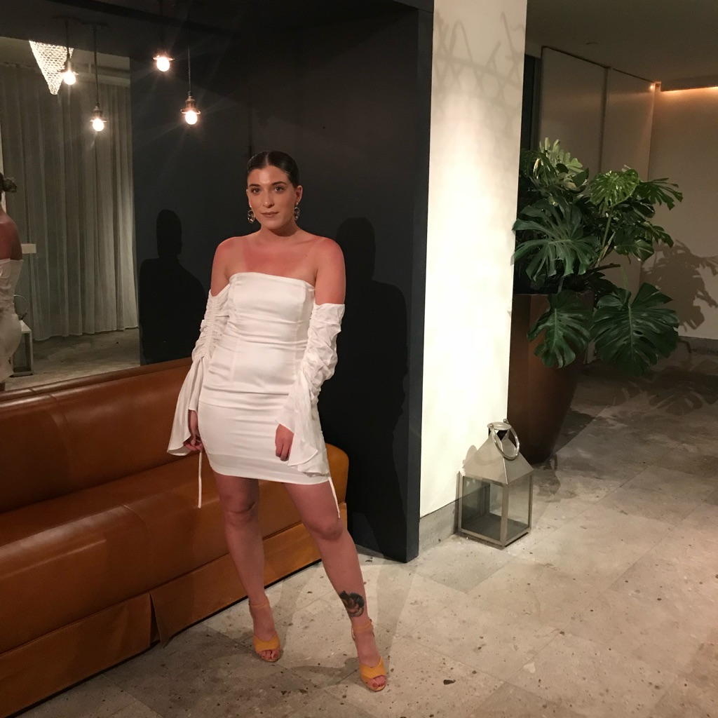 Bardot White Mini Dress